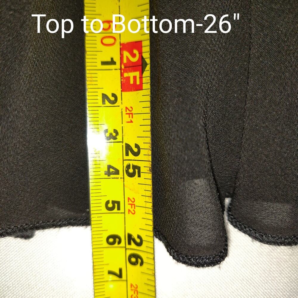 Way In Party Formal Mini Dress Sz 3 Black White Cruise Vacation Chiffon Sequins - Picture 11 of 16